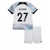 Liverpool Darwin Nunez #27 Bortedraktsett Barn 2022-23 Kortermet (+ korte bukser)